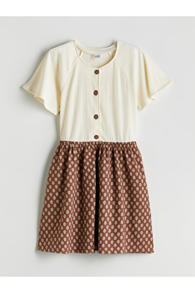 LC Waikiki Crew Neck Girl's Dress