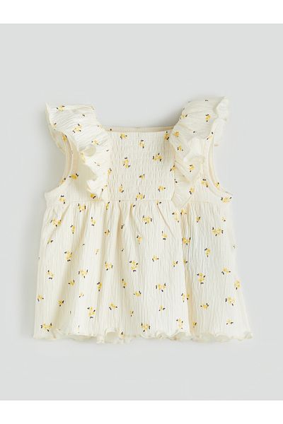LC Waikiki Floral Baby Girl Blouse and Leggings 2-Piece