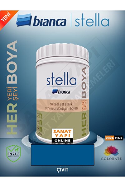 Bianca Stella Su Bazlı Akrilik Boya Rengarenk