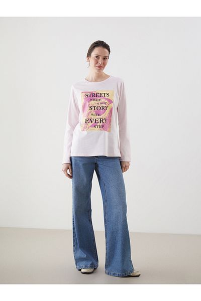 LC Waikiki Crew Neck Printed Women's T-Shirt