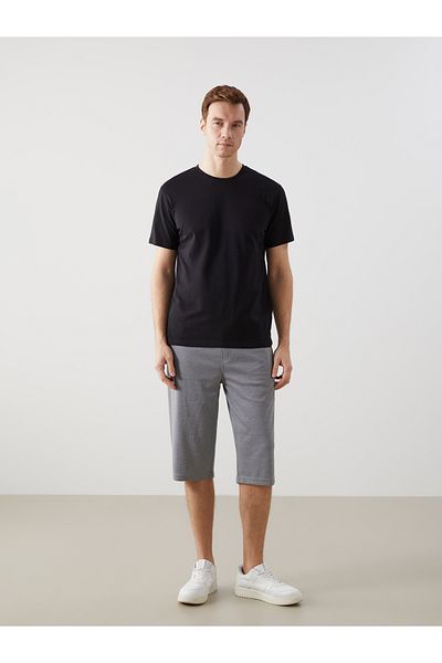 LC Waikiki Ανδρικό T-Shirt από βαμβακερό χτενισμένο λαιμό