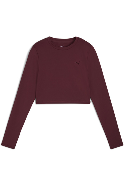Puma SHAPE Γυναικείο κοντό τοπ με μακριά μανίκια