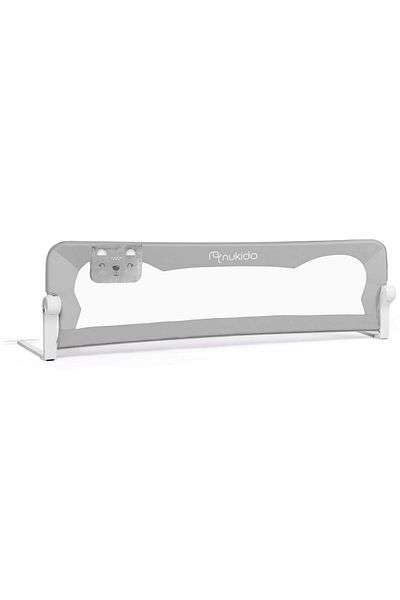shumee Balustradă de pat 150 x 42 x 35 cm Nukido gri
