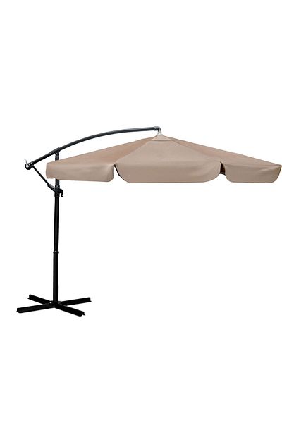 shumee Umbrelă de grădină pliabilă cu 8 segmente 350 cm cu husă Plonos PL-881
