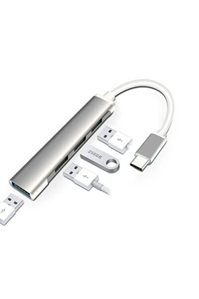 S-Line Type-c To Usb Hub 4 Port
