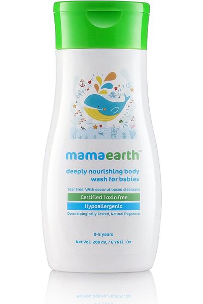 Mamaearth غسول الجسم المغذي بعمق للأطفال من ماما إيرث (200 مل)