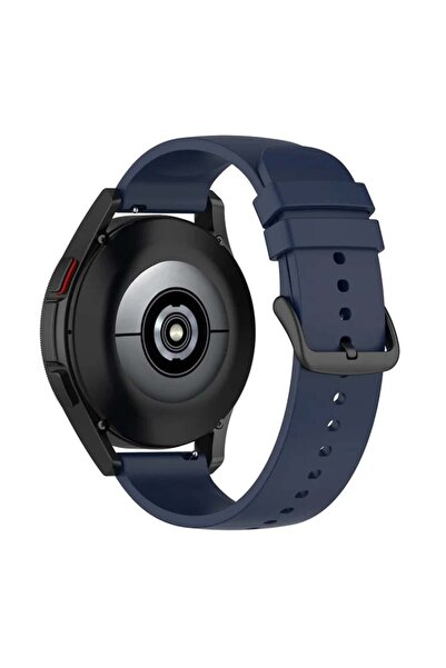 SKYDDAR INNOVATION Curea din silicon pentru Samsung Galaxy Watch 4/5/Active 2, Huawei Watch GT 3 /GT 3 Pro, W006 - Albastru marin