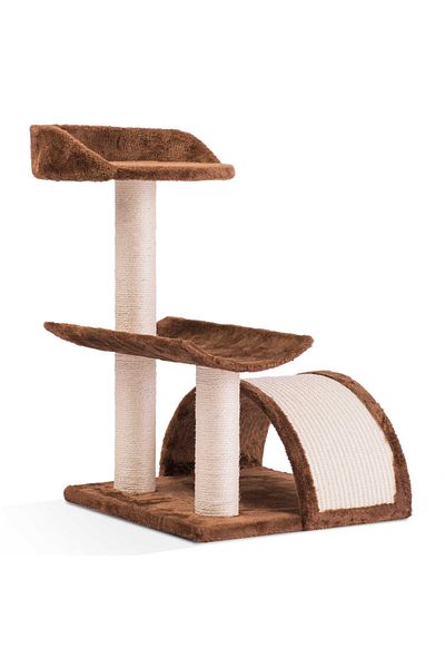 shumee Scratching post, cat house 58 cm DR-254 brown Pethaus