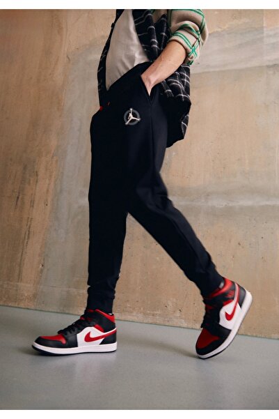 Nike MJ Flight Mvp Hbr Fleece Pant 2 Siyah Erkek Eşofman Altı
