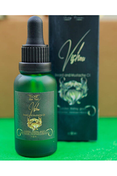 BeOne Cosmetics Vishnu - Έλαιο για γένια και μουστάκι, 100% φυσικό, άρωμα πατ...