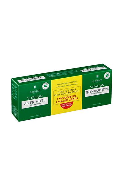 Rene Furterer Supliment alimentar, Rene Furterer, Vitalfan, pentru creșterea părului, timp de 3 luni, 90 capsule