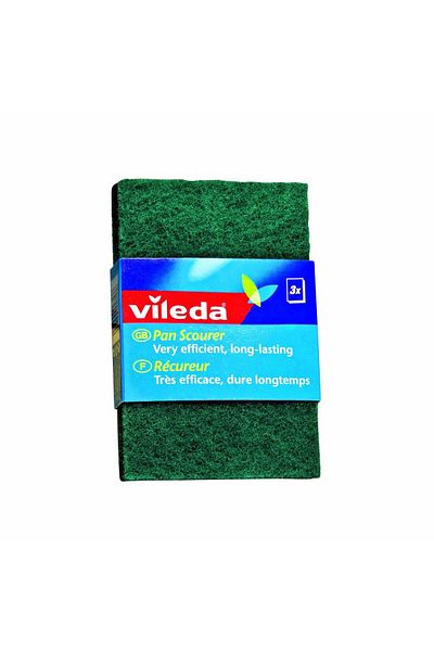 Vileda Dish Washing Scourer Scouring Pad 3 pcs