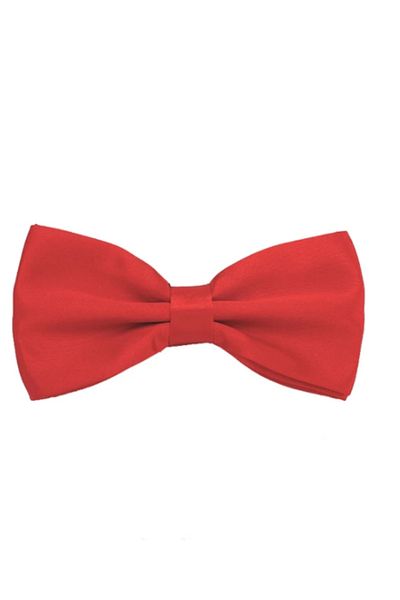 OEM Men's Bow Tie, Red, 6.5 X 12 cm