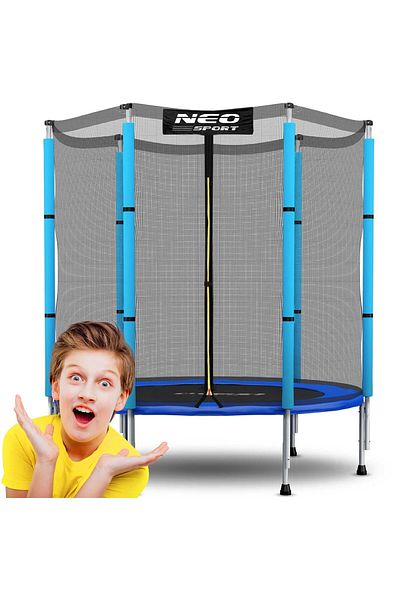 shumee Trambulina de grădină pentru copii 140 cm 4,5 ft Neo-Sport