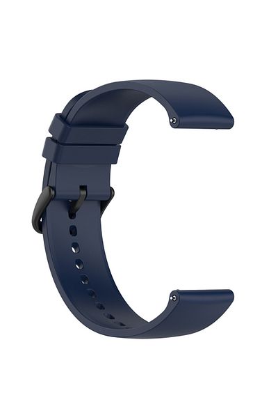 SKYDDAR INNOVATION Curea din silicon pentru Samsung Galaxy Watch 4/5/Active 2, Huawei Watch GT 3 /GT 3 Pro, W006 - Albastru marin