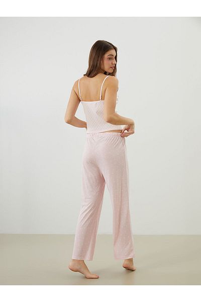 LC Waikiki Pijamale de damă cu buline cu talie elastică sezon nou - S5H975Z8