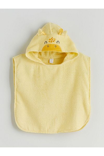 LC Waikiki Sari Embroidered Baby Boy Poncho Towel