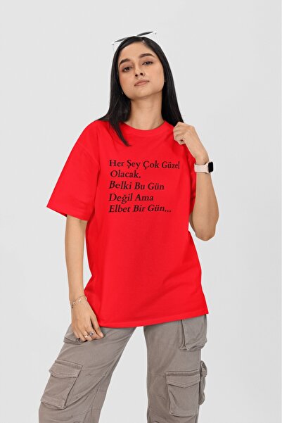 ArtYus Unisex Ανδρικό/Γυναικείο Όλα θα είναι όμορφα Πολύ όμορφα Πολύχρωμα με ...