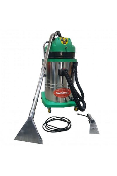 SWISSVAC Aspirator cu injectie si extractie apa AC-602CS SWISSVAC, 2 motoare, 2000W, 230V, cuva 60 litri