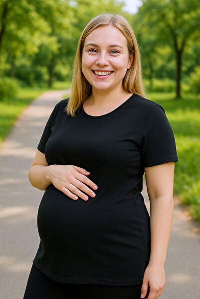 MS HAMİLE İÇ GİYİM 3 Pack Maternity T-Shirt