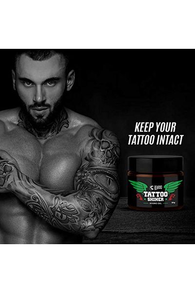 BEARDO Gel vindecător, Beardo, Strălucitor de tatuaje, După tatuaj, Regenerare și vindecare, 50ml