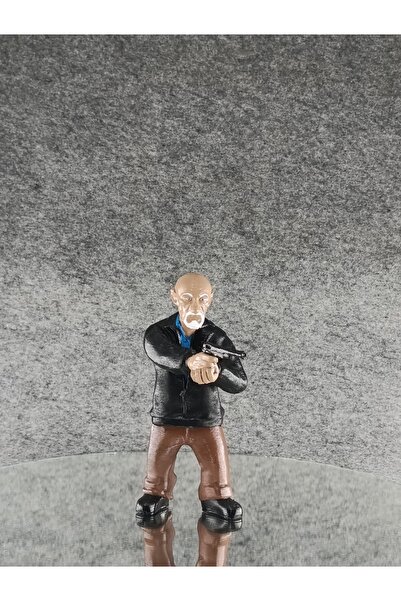 PWUL WORKS Breaking Bad Mike Figürü 15 cm 3D Yazıcı PLA Baskı Akrilik Boya El...