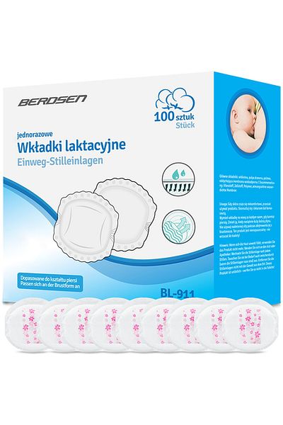 shumee Comprese absorbante pentru mame care alăptează - ultra absorbante Berdsen BL-911