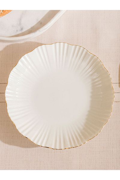 LC Waikiki Mixed Pattern Porcelain Pit Plate 20 cm
