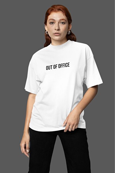 ArtYus Unisex Ανδρικό/Γυναικείο μπλουζάκι Out Of Office Πολύχρωμο με τύπωμα o...