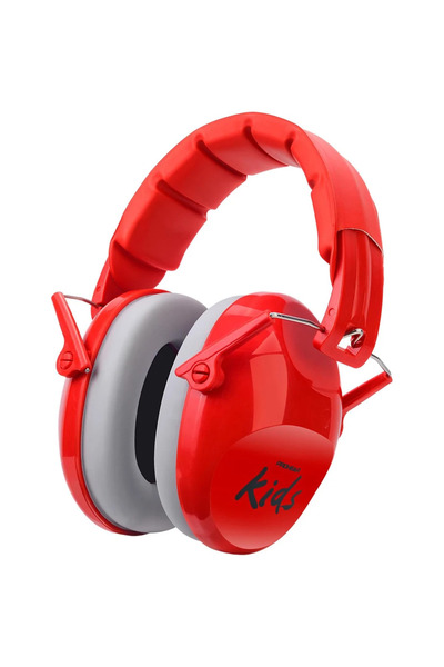 Choice Red ZOHAN Kids Ear Protection Earmuff Adjustable Muffs Safety Noise-pr...