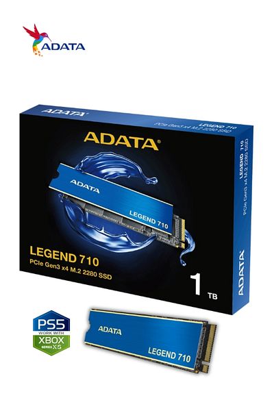 Adata LEGEND 710 SSD Nvme Solid-State Drive for Laptop Desktop PS5 XBOX | PCIe Gen3 x4 M.2 2280