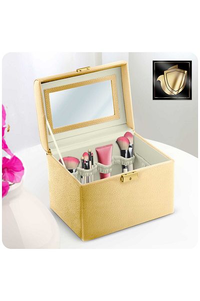 shumee Massido MS-706 gold cosmetic kit