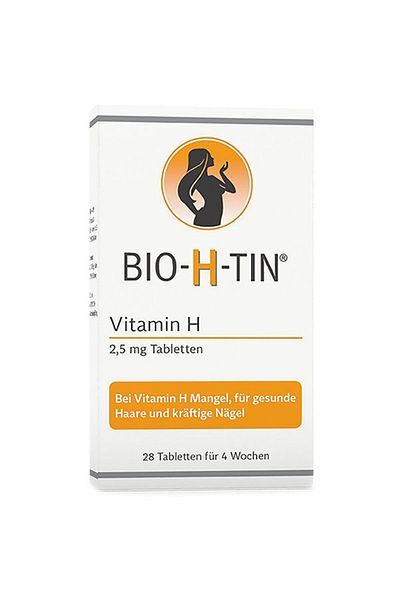 BIO-H-TIN Food Supplement, Bio-H-Tin, with Biotin 2.5mg, for Hair and Nail Strengthening, 28 tablets