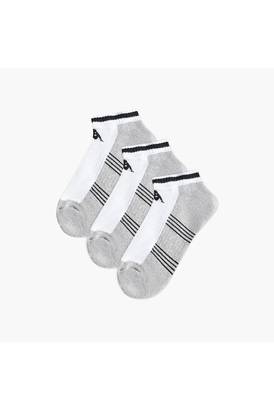 Kappa Set of 3 - Kappa Striped Ankle Length Half Terry Socks