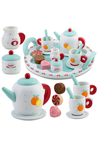 shumee Set de ceai din lemn RK-869 Ricokids