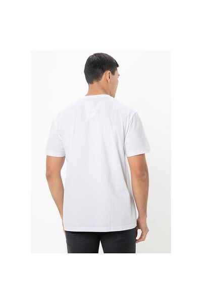 Giordano Men's Slim Fit Print Tee - Cotton Jersey, Crew Neck, Short Sleeve