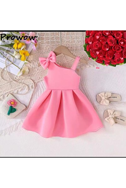 Bisahane Girl's Bow Dress