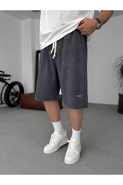 BYBASICMAN Smoked Washed Basic Shorts Jj-92