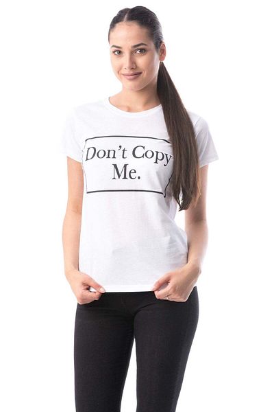 WildFashion Tricou din bumbac cu text inscriptionat T206-2