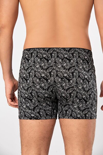 ERDEM İÇ GİYİM Erdem Men's Patterned Combed Cotton Boxer 1400