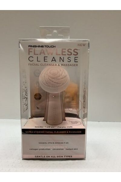 Generic 2pcs Flawless Facial Cleanser and Scrubber, New and Ultra-Hygienic Beauty Device Made of 100% Silicone