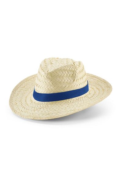 dalimag Beach and Summer Hat 2025, Straw, Textile Band, Striped Model, 58 cm, Dalimag