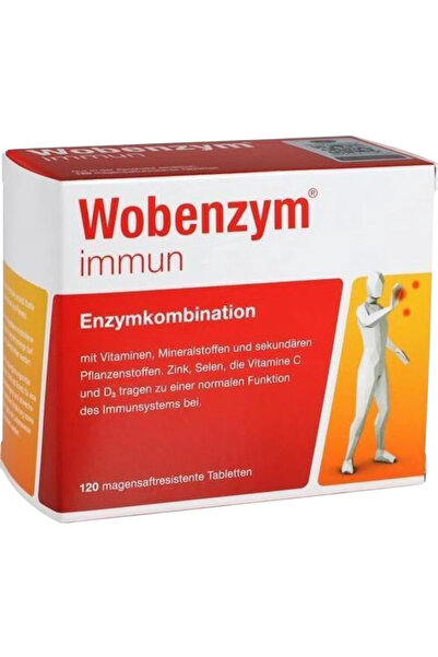Wobenzym Supliment Alimentar, Wobenzm Immun, cu Vitamina C si D3, Intareste S...