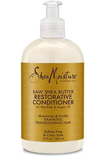 Shea Moisture Conditioner Revitalizing with Raw Shea Butter, 13 Ounce, Pack of 2, for Dry Hair