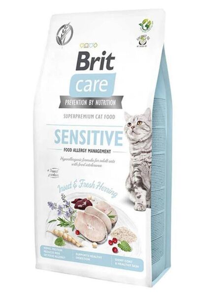 Brit Care Sensıtıve Hypoallergenıc Böcek Rınga Balıklı Alerjı Kontrolü Tahıls...