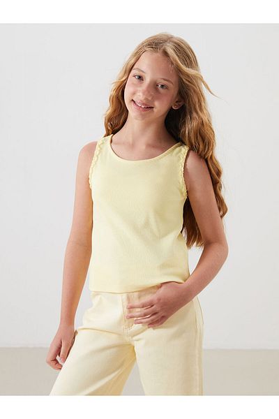 LC Waikiki Girl's Cotton Slim Fit