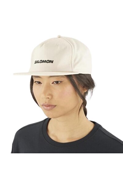 Salomon Cap Flat U Lc2528200 Beige Hat
