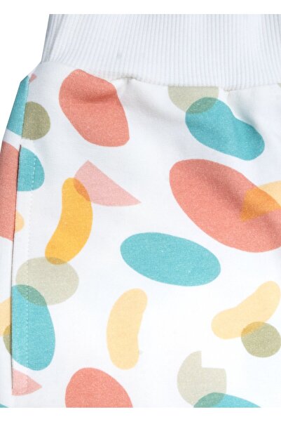 Ozmoz By Mukadder Özden Organic Colorful Summer Girl's Shorts