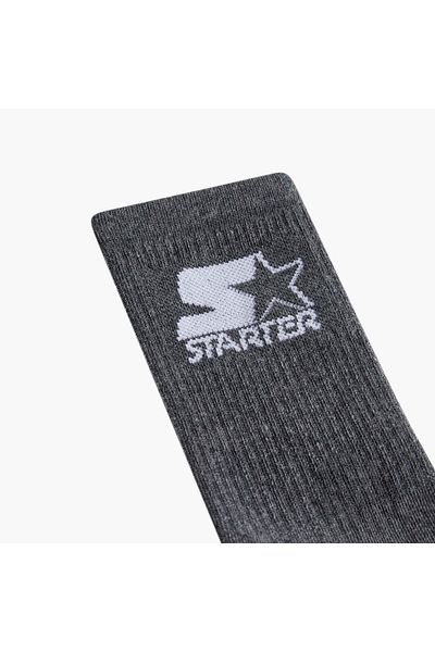 Starter مجموعة من 3 جوارب مضلعة بطول الكاحل للمبتدئين