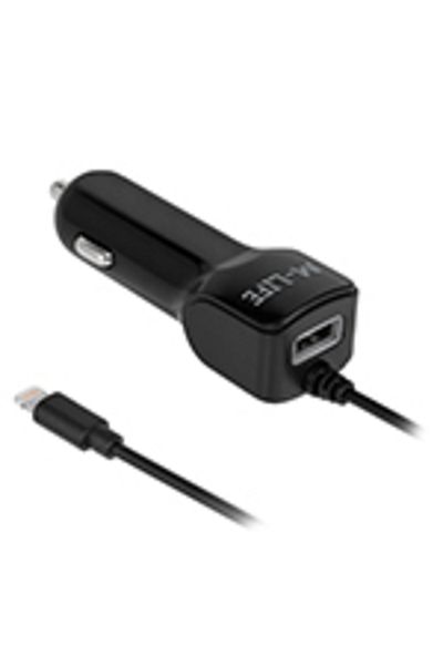 M Life ÎNCĂRCĂTOR AUTO LIGHTNING + USB 2100MA M-LIFE